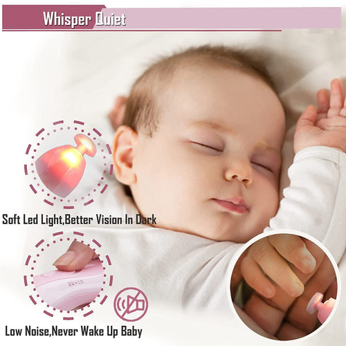 Baby Electric Nail Trimmer & Manicure Set
